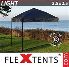 Quick-up telt FleXtents Light 2,5x2,5m Svart