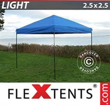 Quick-up telt FleXtents Light 2,5x2,5m Blå