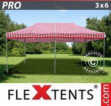 Quick-up telt FleXtents Pro 3x6m stripet