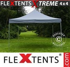 Quick-up telt FleXtents pro Xtreme 4x4m Grå