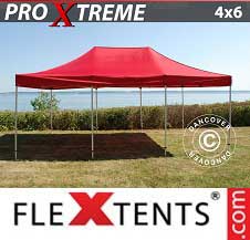 Quick-up telt FleXtents pro Xtreme 4x6m Rød